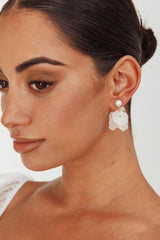 Earth Angel Petal Earrings Gold