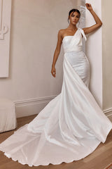 Francene Two Piece Sequin Maxi Dress White