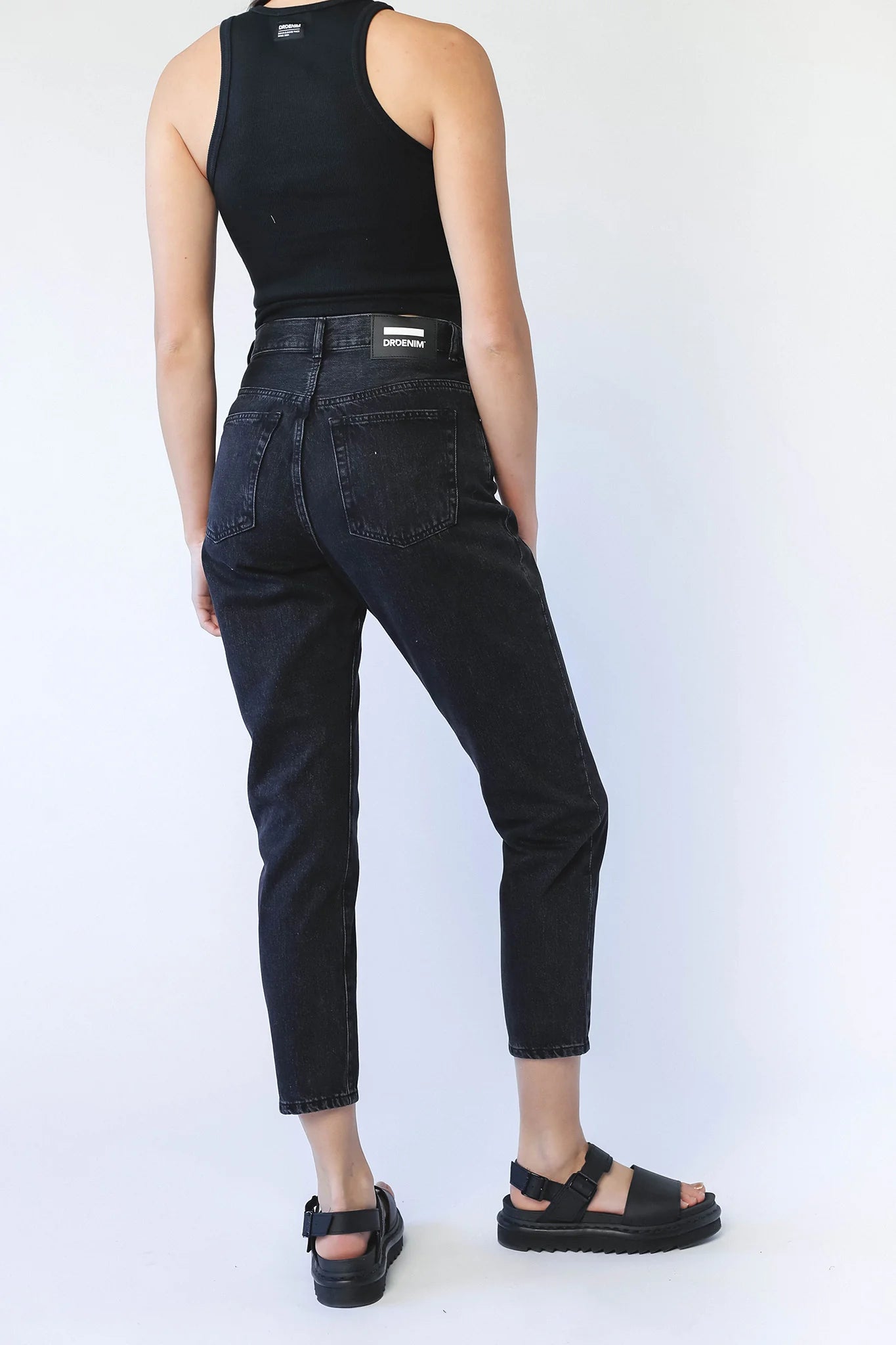 DR DENIM Nora Jeans Black Retro