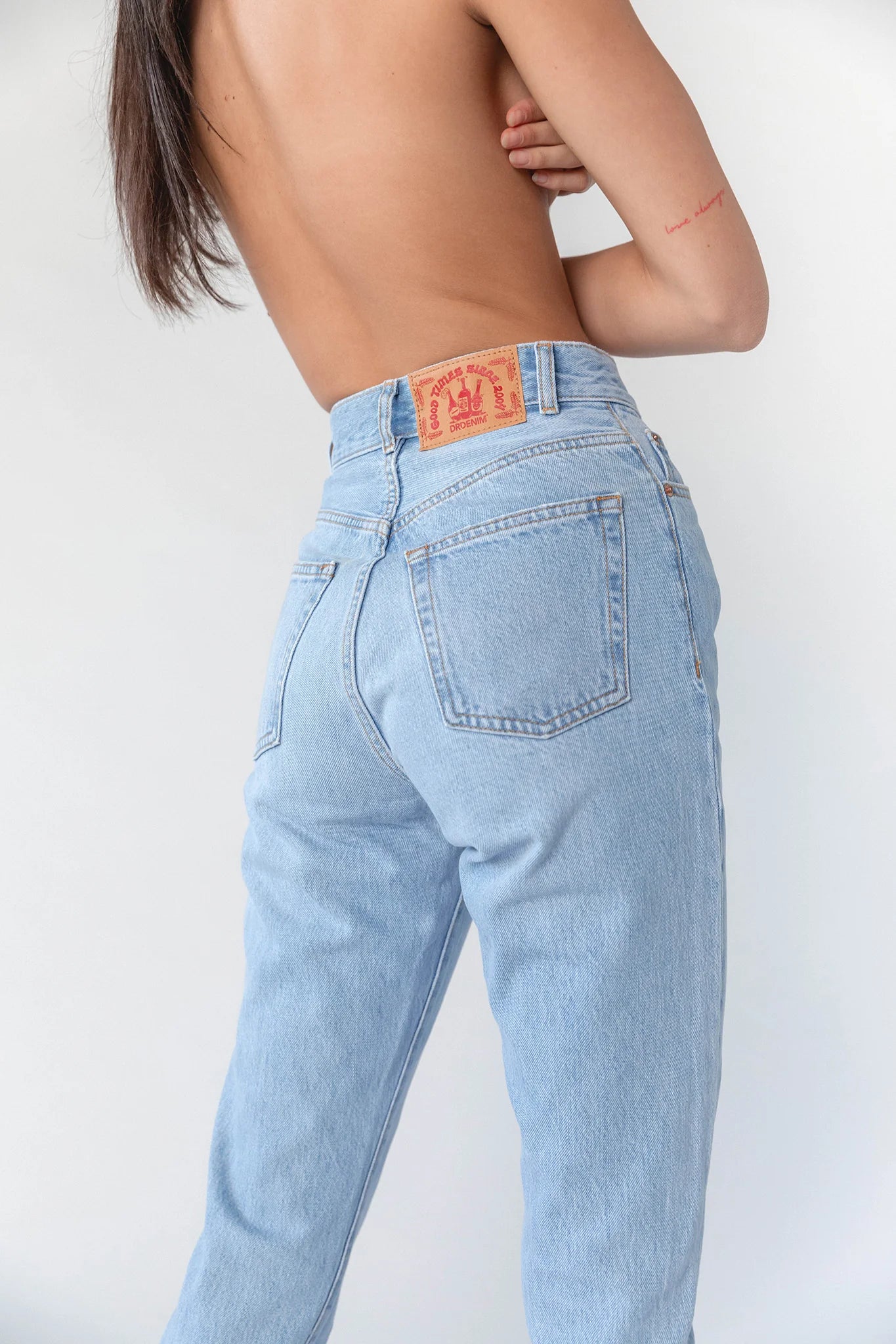 DR DENIM Nora Jeans Light Blue Jay