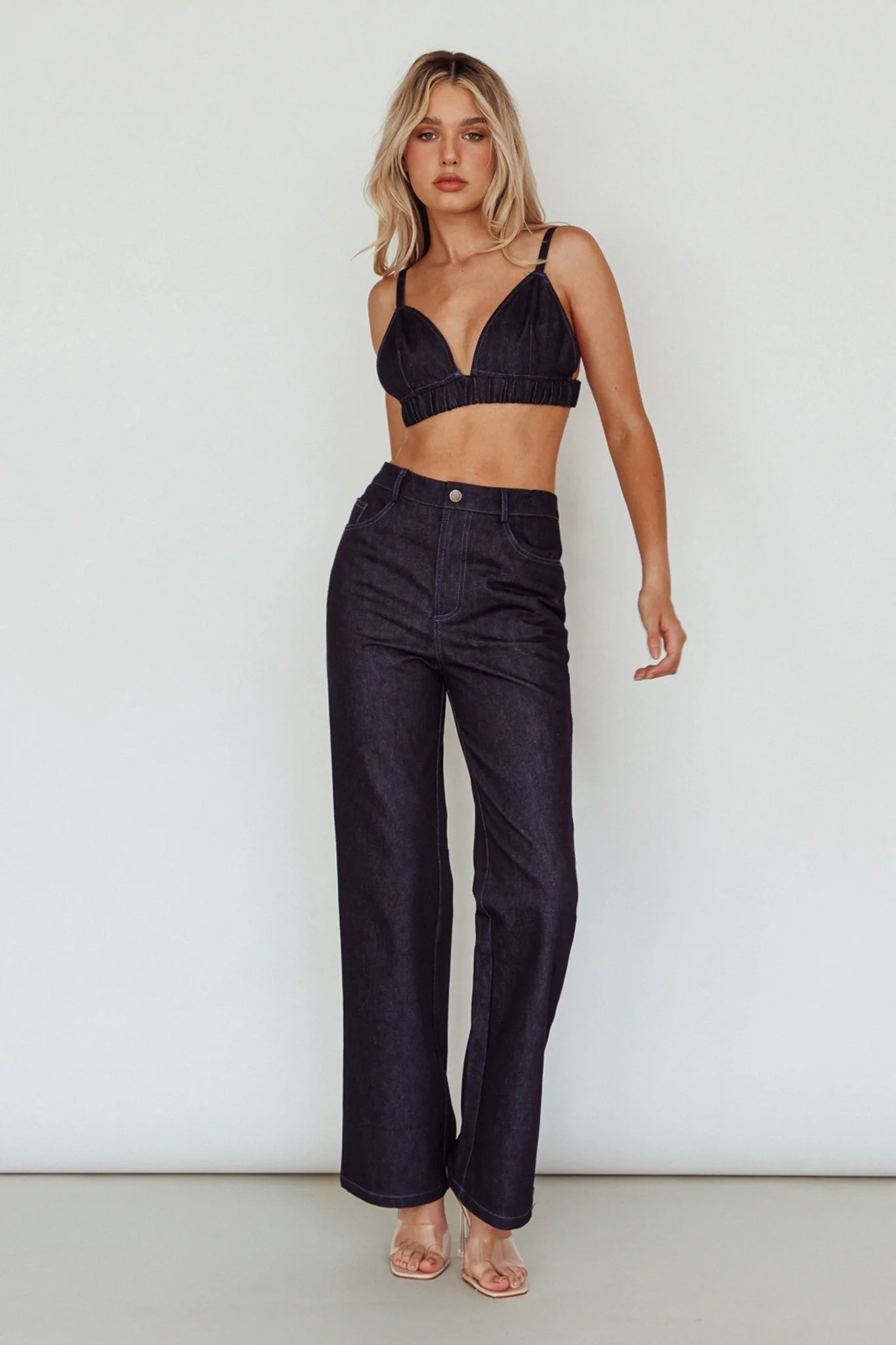 Isalei Straight Leg Pants Denim