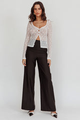 Nights Dream Wide Leg Pants Black