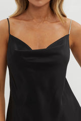 Hyde Diamante Strap Cami Top Black
