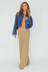 Fair Game Button-Up Jacket Dark Blue