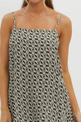Avenue Longline Top Print Solna
