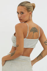 Joyeux Bralette Top Champagne