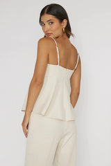 Mistie Cami Strap Top Bone